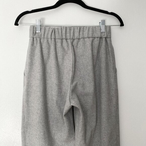 NWOT ARITZIA WILFRED TURQUET HEATHER GREY WOOL JOGGERS - XS - Picture 4 of 8